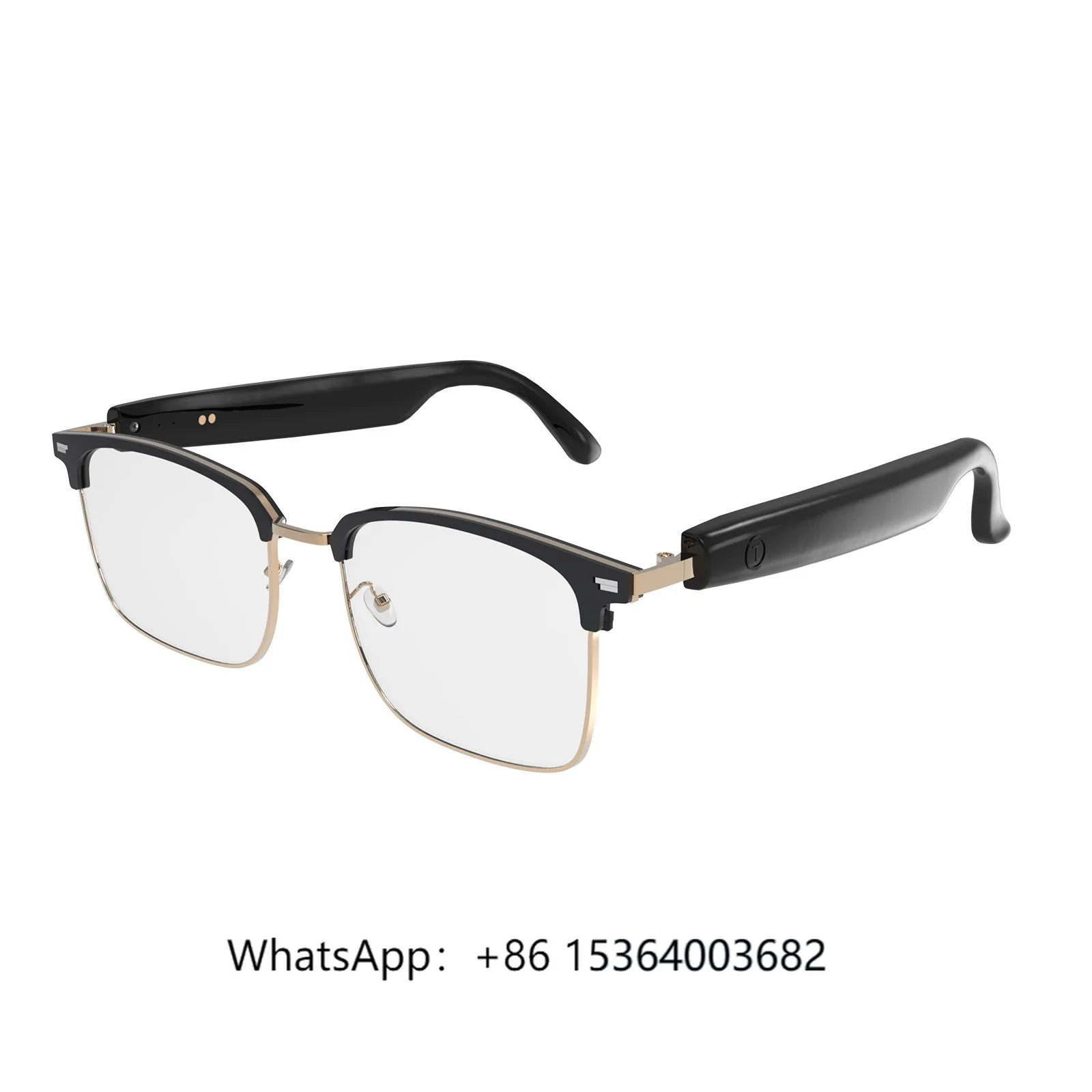 

TJXL-GS13 Smart Glasses Cross-Border Audio for Bluetooth Bone Conduction Earphones with Blue Light Protection LED Plate Replacea