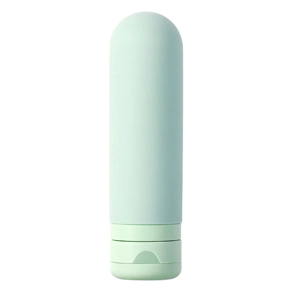 

2Pcs Silicone Empty Bottle Portable Travel Bottles Shampoo Dispenser Lotion Refillable Reusable Mini