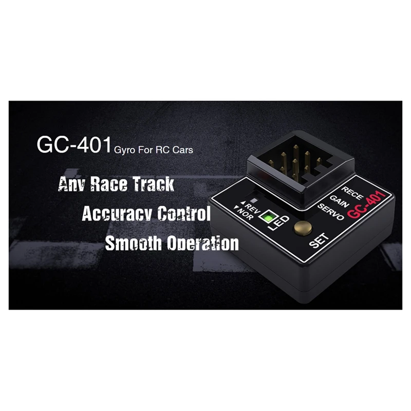 GC301 4-8.4V Mini Gyro Sensor Gyroscope for K969 RC Car Steering Output Corrective Integrated Compact-A13G
