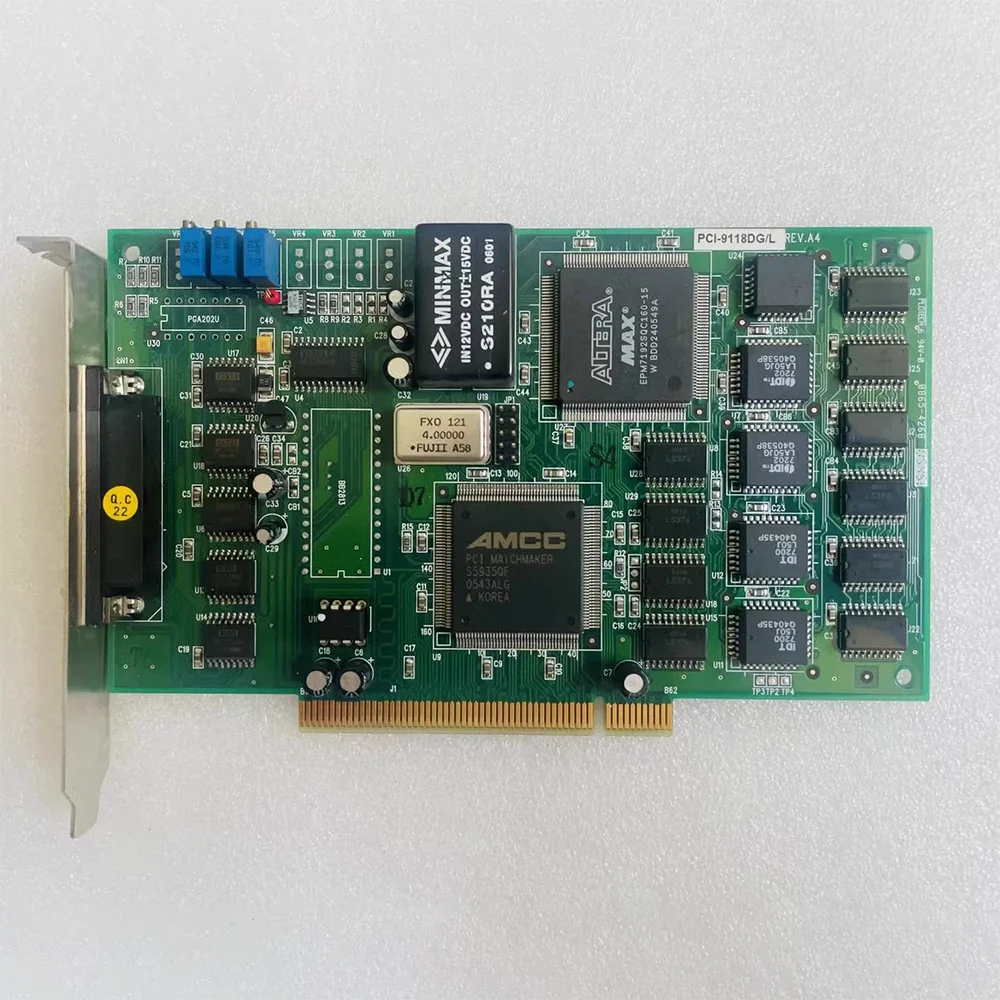 For ADLINK PCI-9118DG/L REV.A4 PCI-9118 Industrial Multifunctional Data Acquisition Card