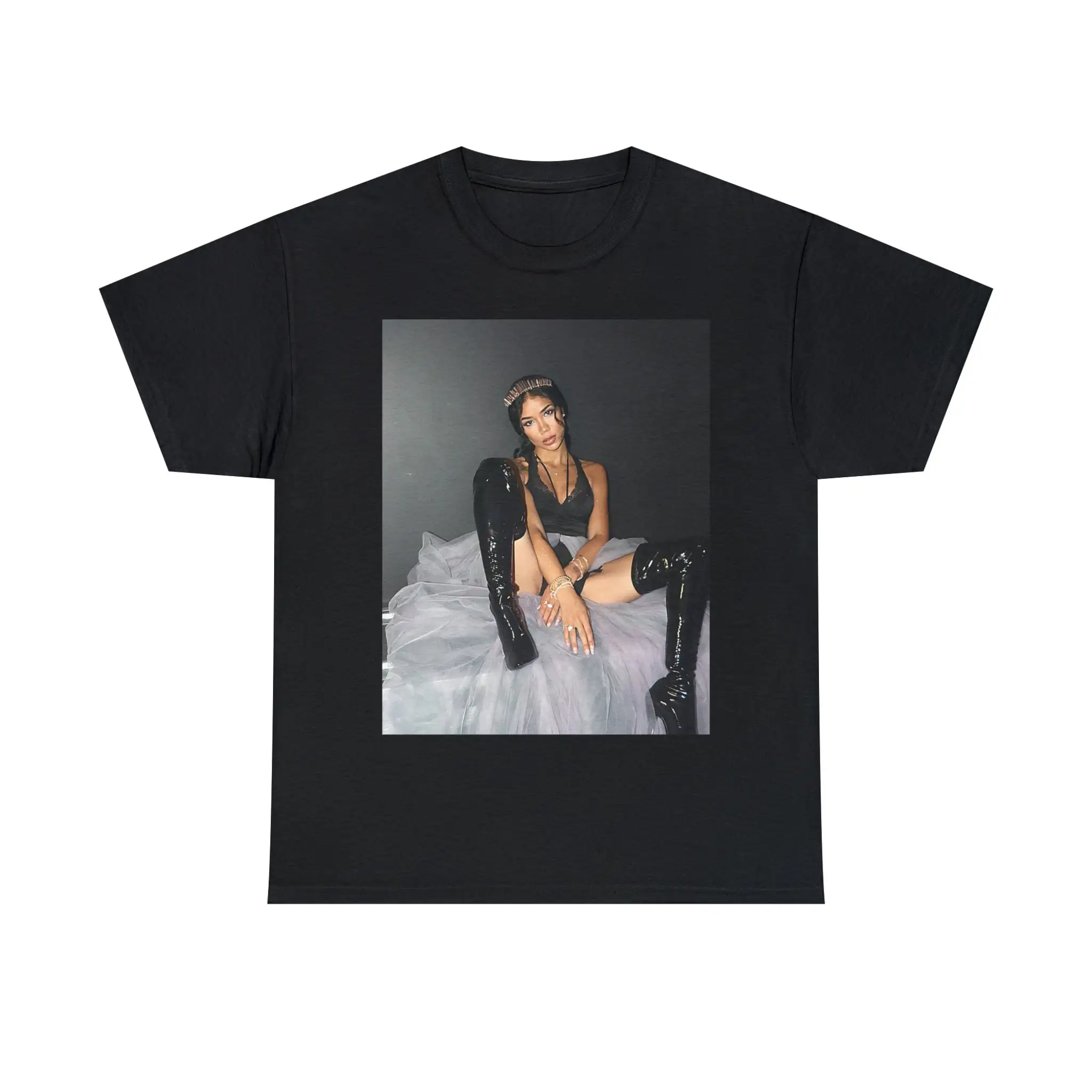 

Jhene Aiko Photoshoot Vintage T Shirt Retro 90s New Bootleg Black Music RnB Singer Rapper For Fans