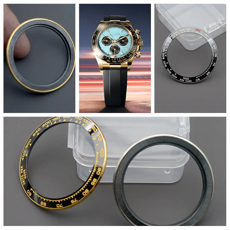 38.5 * 30.6 mm Suitable for The  Acrylic Master  Watches of The Dillard 126518 and 126509 Models  Men's watch Case Accessories