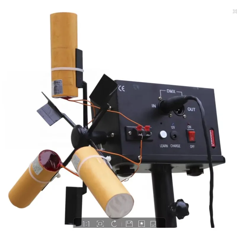 Electric Windmill Rechargeable Battery Machine Fireworks Wedding Stage Indoor Spinning Fountain Cold Pyro