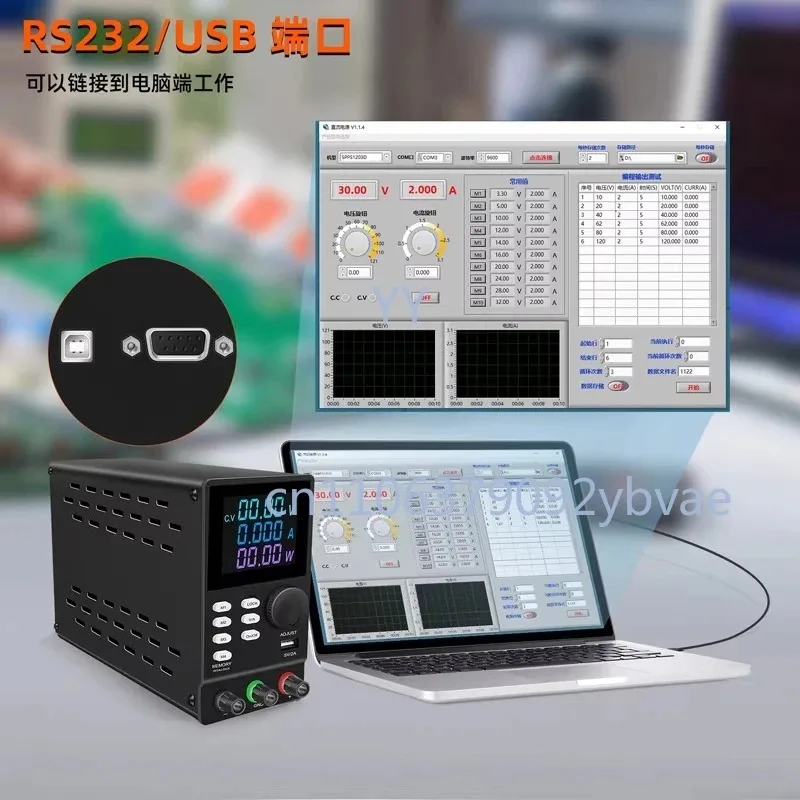 High Voltage Programmable DC Power Supply 300V/600V/1000V, Constant Current Source for Photovoltaic Test
