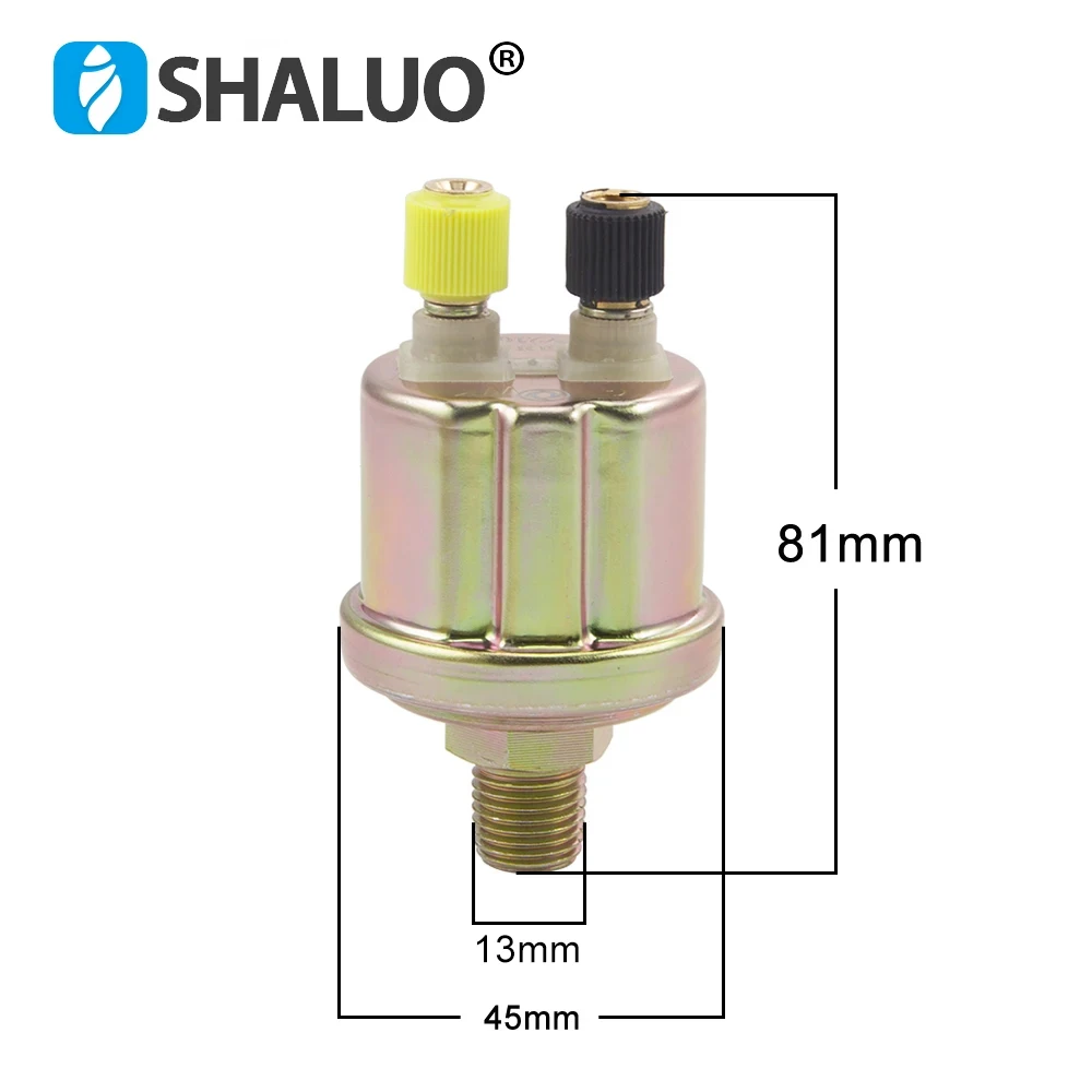 13mm Universal Dongkang Generator VDO Oil Pressure Sensor Plug Electric Diesel Generator Parts 3846DL-010