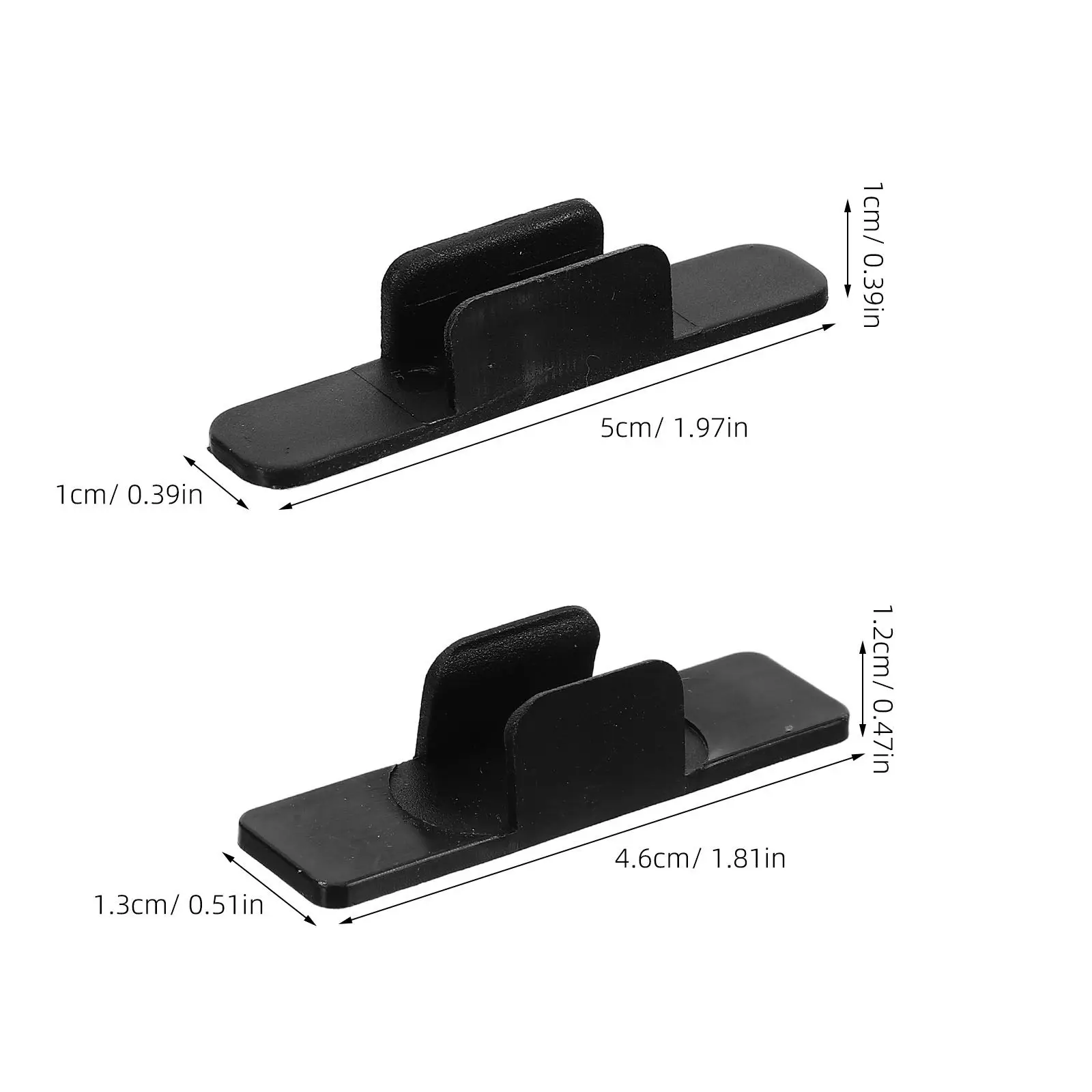 24Pcs Adhesive Pen Holder for Clipboard Whiteboard Wall Mount Marker Pencil Organizer Teacher Supplies Office Desk Accessories