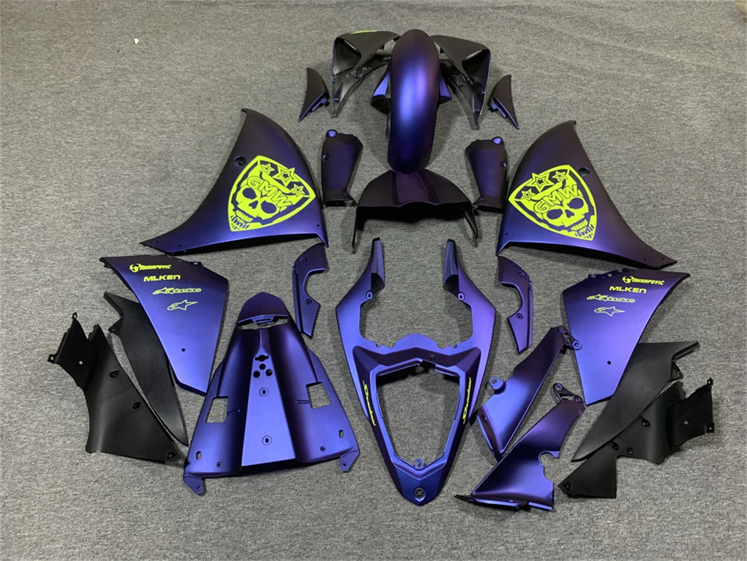 Motorcycle Fairing Kit ABS Plastic Body Injection Fairings Bodywork Bodykits For Yamaha R1 YZF1000 YZF-R1 2009 2010 2011 purple