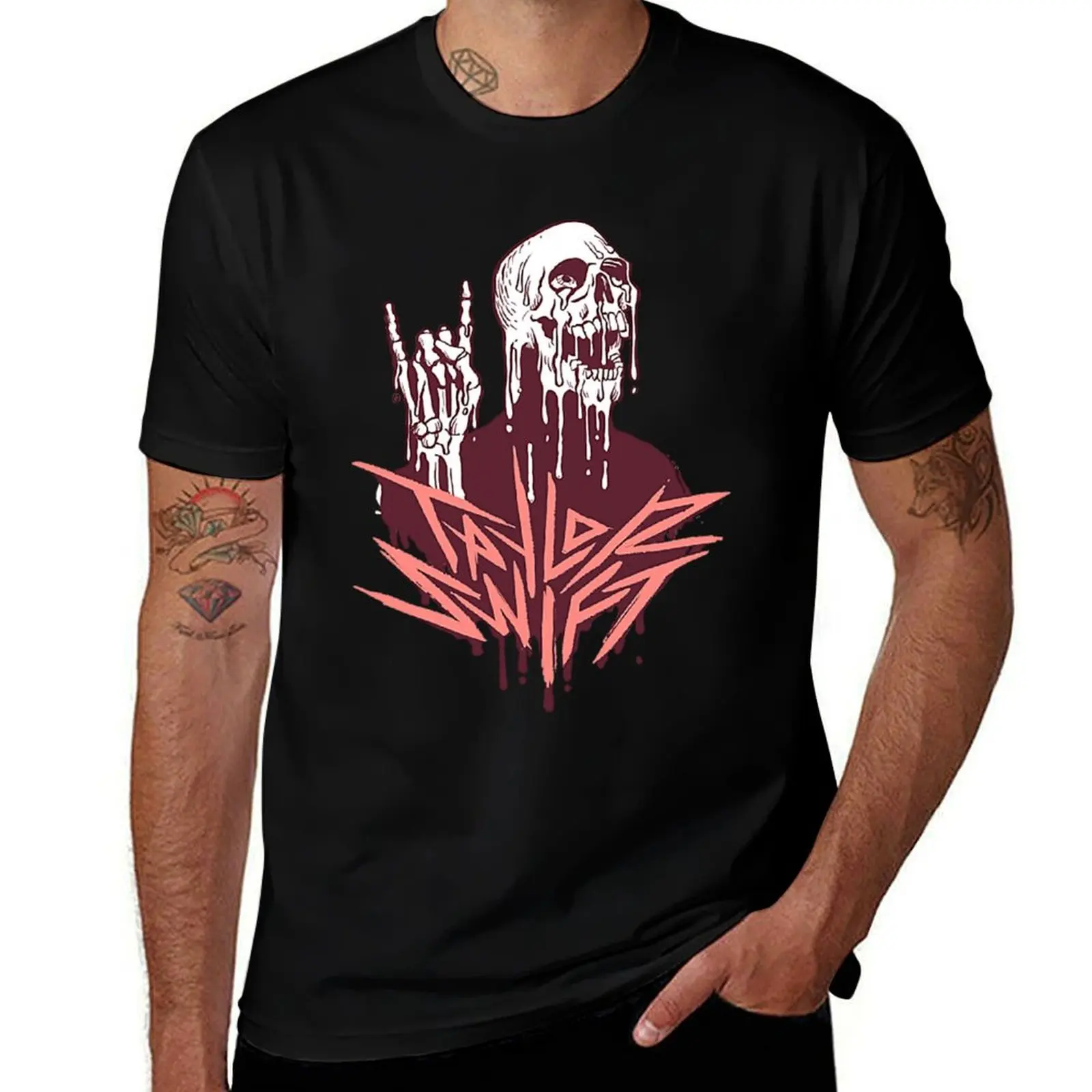 Metal Swift T-Shirt Festival Party Tee Top T-Shirt