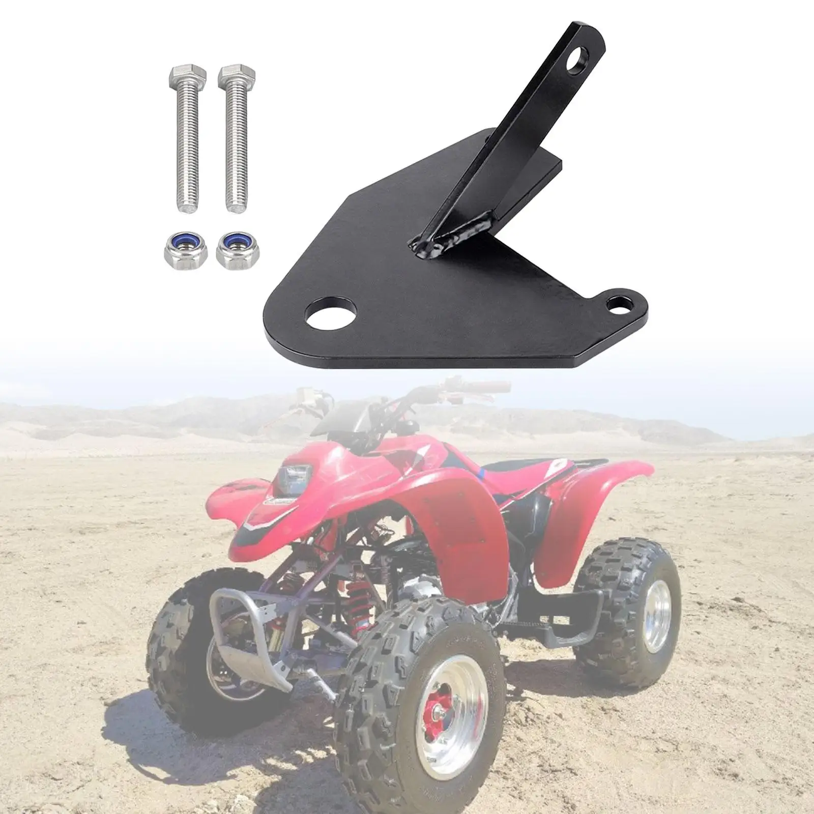 

ATV Ball Hitch with Hardware for TRX250 Recon ATV 1997-2017 Assembly