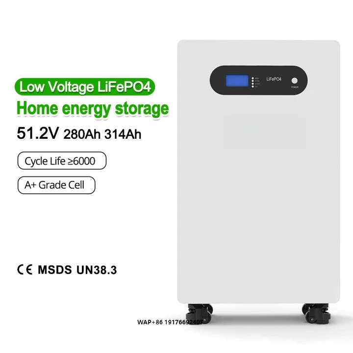 

Параллельная солнечная батарея Greensun, низкое напряжение, 51,2 В, 280 Ач, 314 Ач, напольный литий-ионный аккумулятор