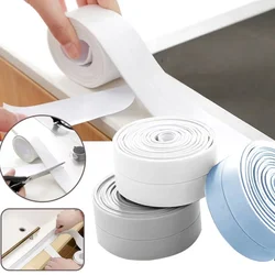 Shower Bath Sealing Tape Strips PVC Self Adhesive Waterproof Wall Sticker For Bathroom Kitchen Seal Caulk Strip Sink Mold Proof
