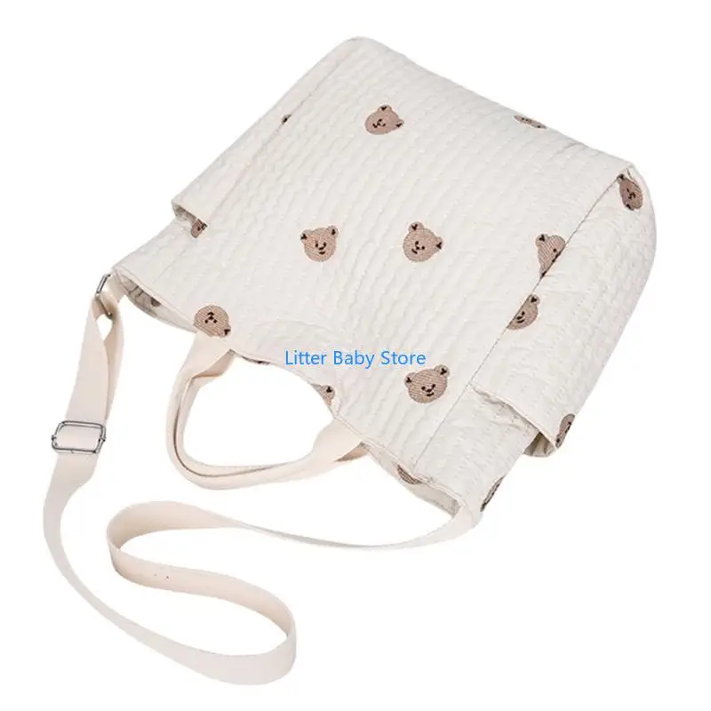 

N80C Portable Diaper Bag Organiser for Mother Water Resistant Oxford Fabric with Ample Storage Capacity for Baby Essential