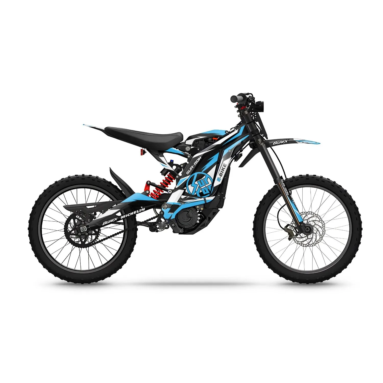 Motorcycle Body Fairing Sticker Decal Protective  eBike eMoto Full Graphic Kit For Surron Light Bee X  Design -26