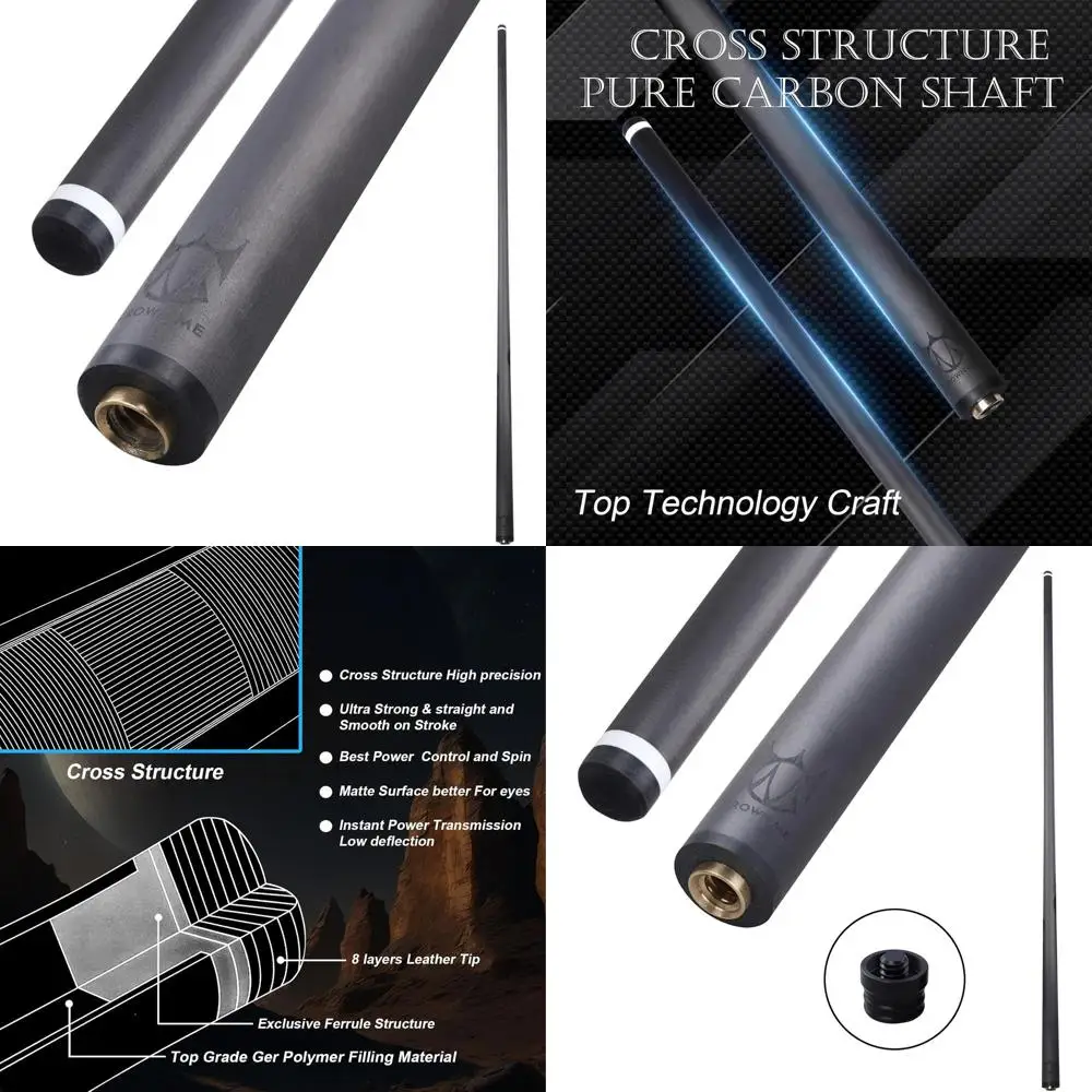 

Карбоновый кий для бильярда, высококачественный бильярдный кий