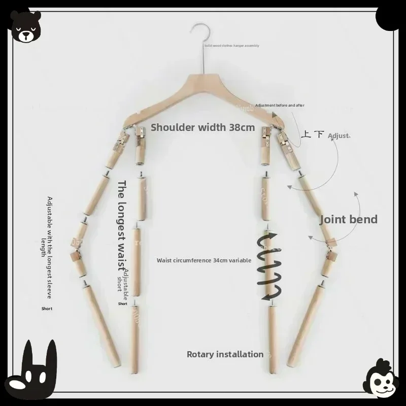 

Clothing shooting hanger clothes modeling support rack clothing exhibition live broadcast props clothing video display hanger