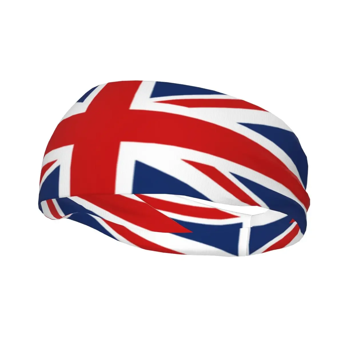 Sports Sweatband Breathable Headband Sweat Hair Head Band UK British Flag Yoga Headband