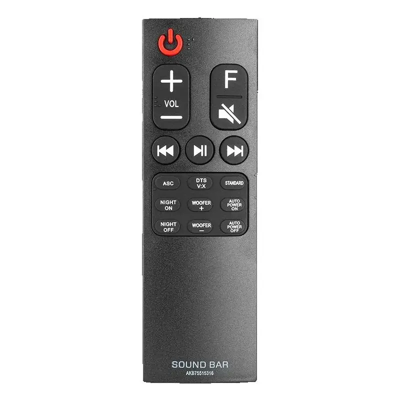 

AKB75515316 For LG Remote Control Replacement, For LG Soundbar SH2 SH3B SH3K SH4 SH4D SJ3 SJ3.DEUSLLK SJ4 SJ4R SJ4Y SJ4Y-S