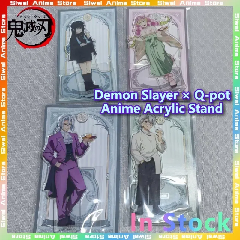 

Demon Slayer × ANIPLEX Q-pot Anime Character Acrylic Stand Figures Full Set Kanroji Mitsuri Ornaments Decor Collectible Toy Gift