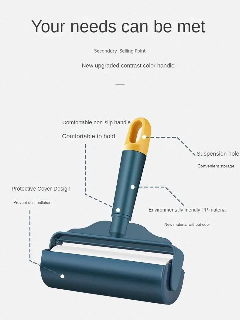 Innovative Roller Dust Remover - Say Goodbye to Pet Hair and Lint on Clothes