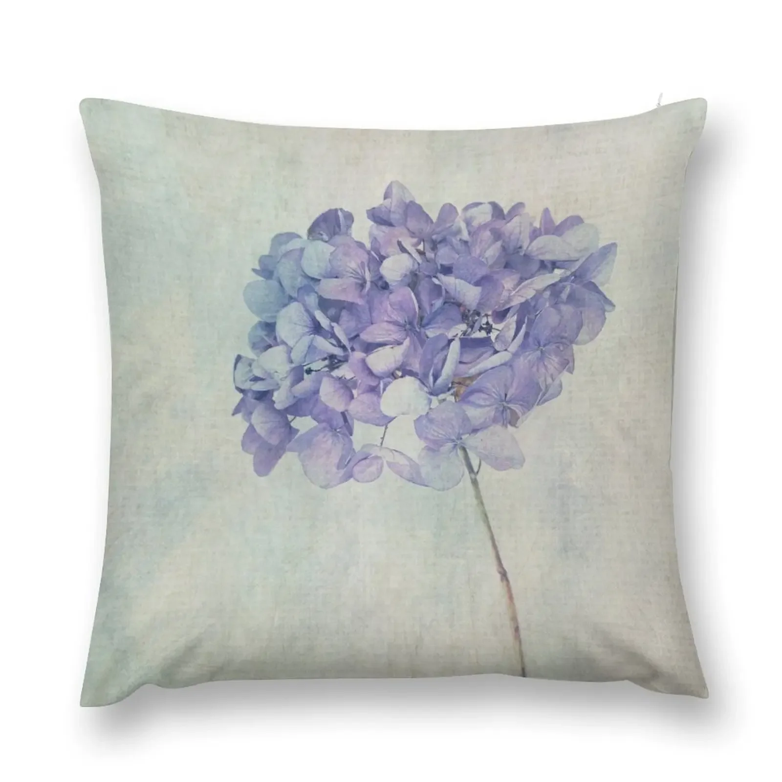 

Vintage Hydrangea Throw Pillow Sofa Decorative Covers Anime pillow