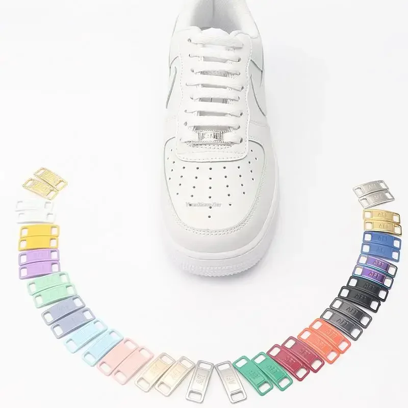 Flache sportliche Schnürsenkel für AF1 mit 1 Paar Schnürsenkel, Mental Tag Charms, Original-Ersatz-Schnürsenkel für Männer und Frauen, AF1-Anzug – Detail 2