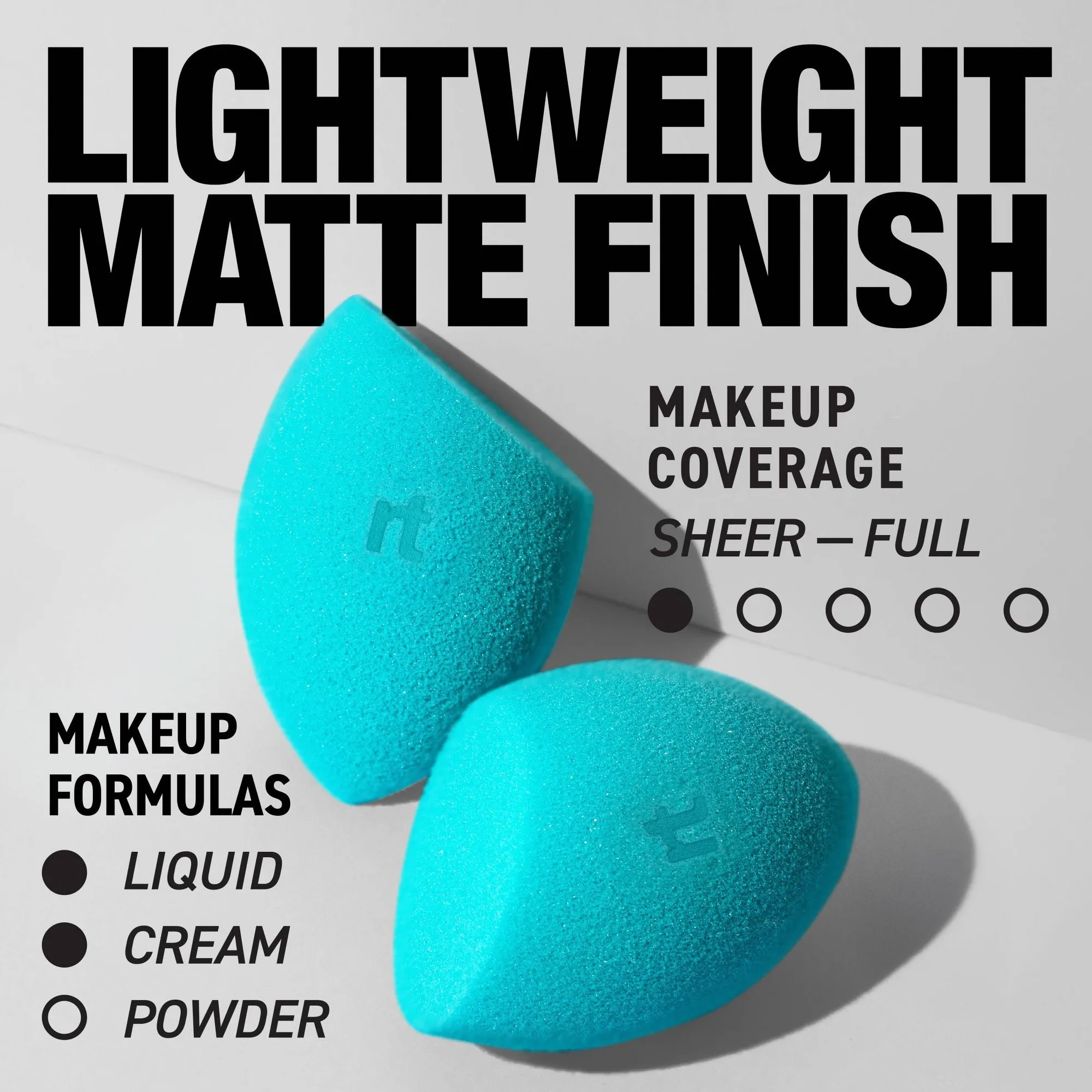 Soft Airblend Makeup Sponge For Liquid Foundation, Seamless Blending Beauty Tool With Smooth Finish Look
