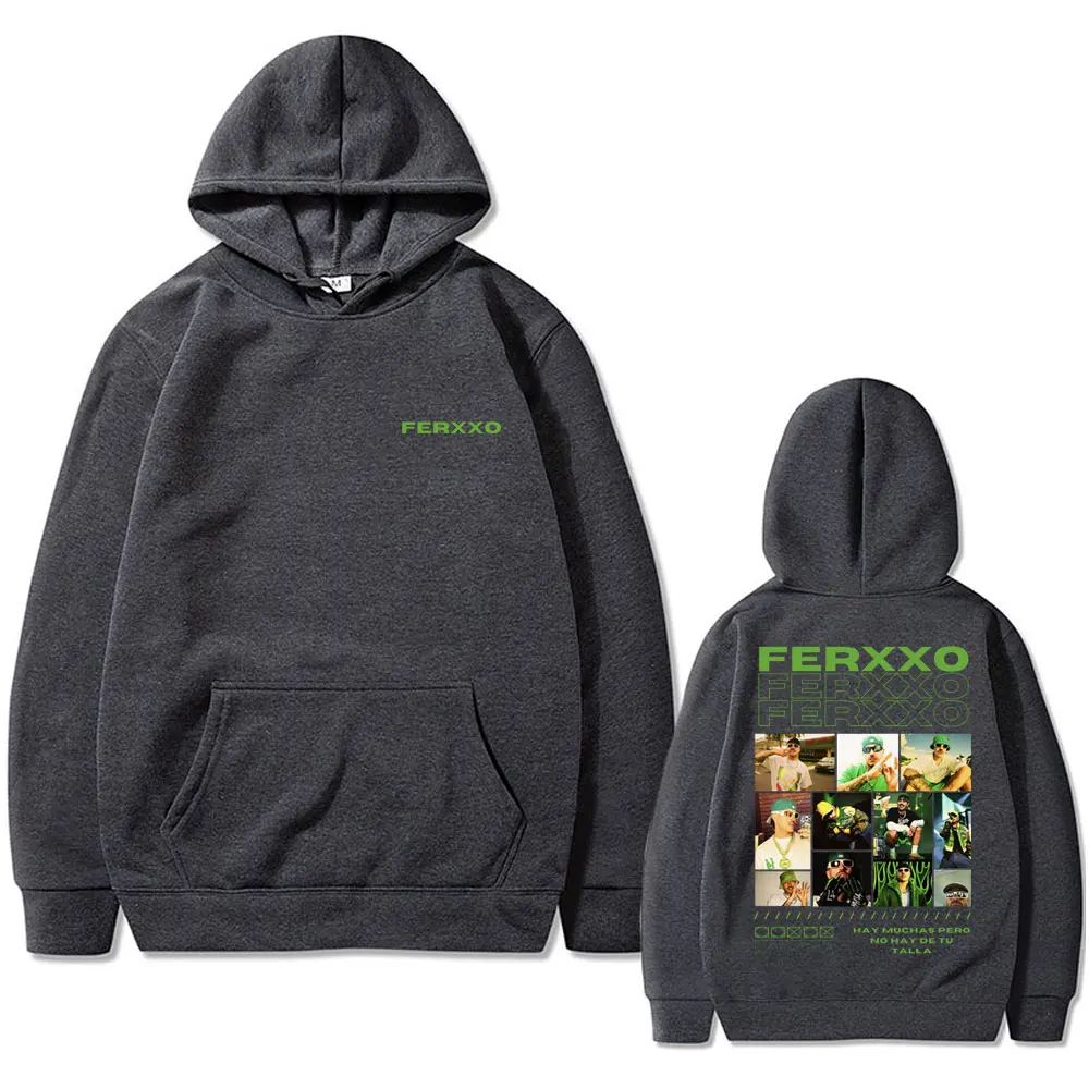 Rapper Feid Ferxxo Ferxxocalipsis 2024 Graphic Hoodie Men Women Hip Hop Oversized Sweatshirts Men\'s Fleece Long Sleeve Hoodies