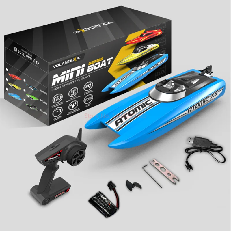 Letnia Nowa Szybka Łódź RC Zdalnie Sterowana Wodoodporna Zabawka Model Wodny Elektryczna Łódź Zabawka dla Dzieci Prezenty Zabawki