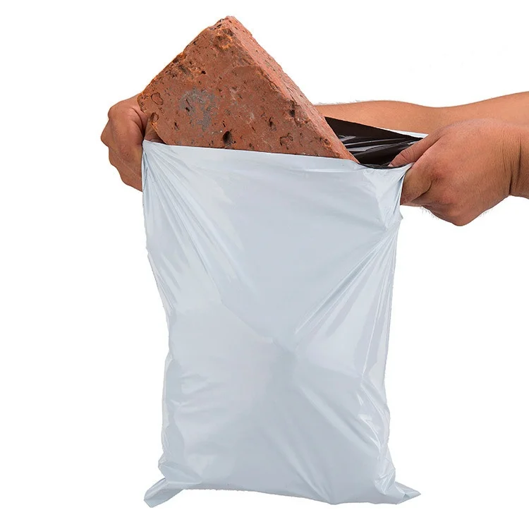 10 Stück Express-Verpackungsbeutel, Umschläge, Aufbewahrungsbeutel, weiße Postbeutel, selbstklebende, versiegelte Express-Beutel – Detail 3