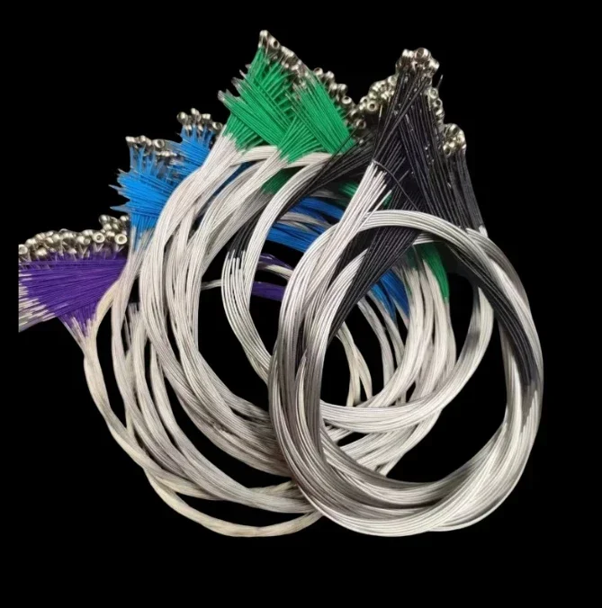 50 sets high quality German Silver violin strings 3/4-4/4 size violin parts accessories