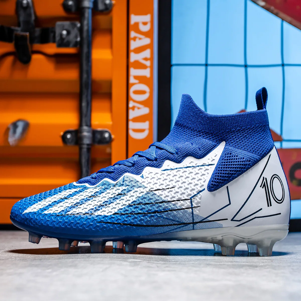 

Новые футбольные бутсы для соревнований с длинными шипами для мужчин и женщин, универсальные профессиональные игровые тренировочные спортивные кроссовки