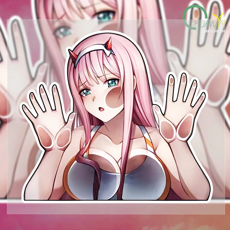 

Наклейки на автомобиль Zero Two Windows, граффити, ноутбук, Фотофон, доска для серфинга, Виниловая наклейка для мотоцикла