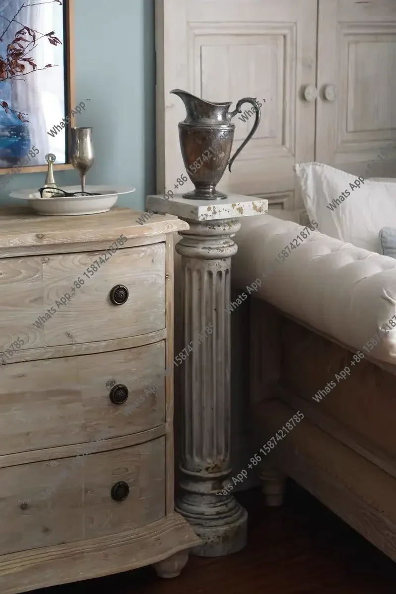 67 N JRetro Old Rust Roman Columns Columns Balconies Courtyards To Increase The Sense Of High And Low Dislocation Ornaments Wedd