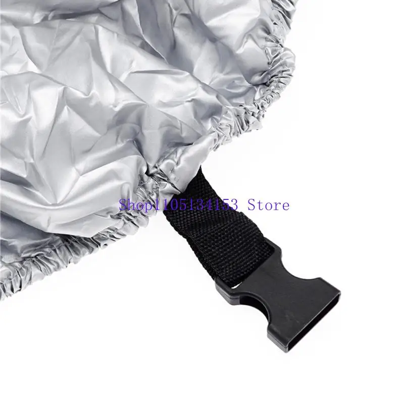 

kl23 Weatherproof Boat Cover Shield 210D Heavy Duty Dustproof Sleeve for Marine Yacht