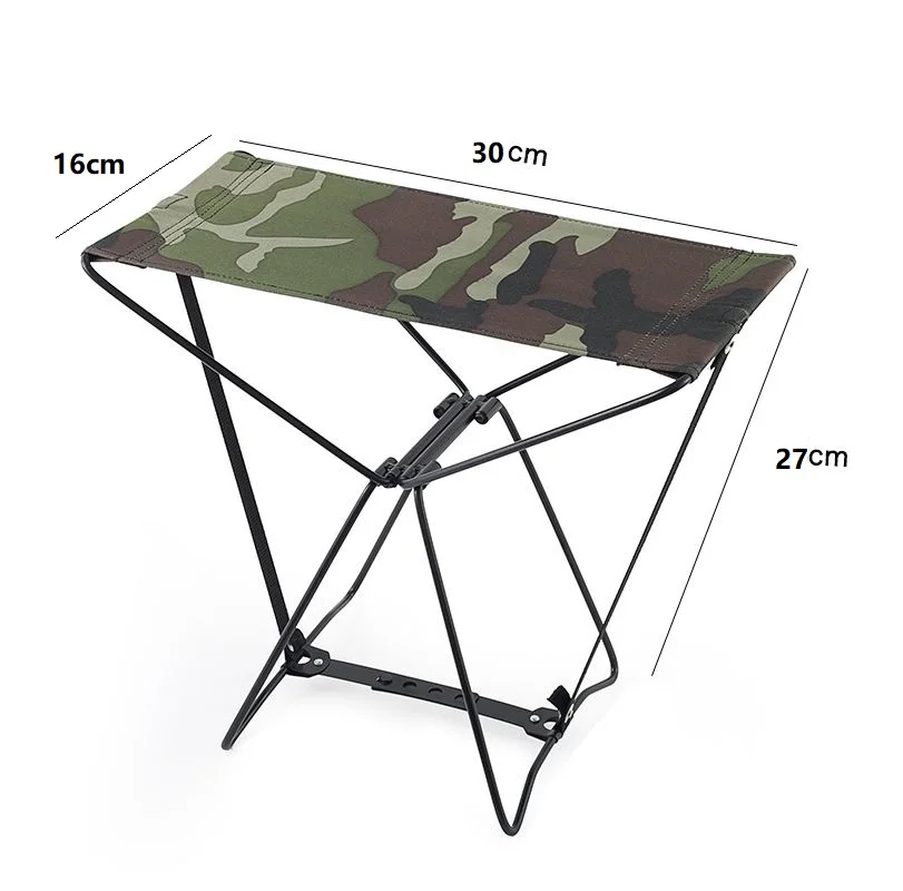 Mini Mazza, Lightweight Oxford Cloth, Subway Queuing, Fishing Artifact,Outdoor Portable Folding Stool, Camping, Travel