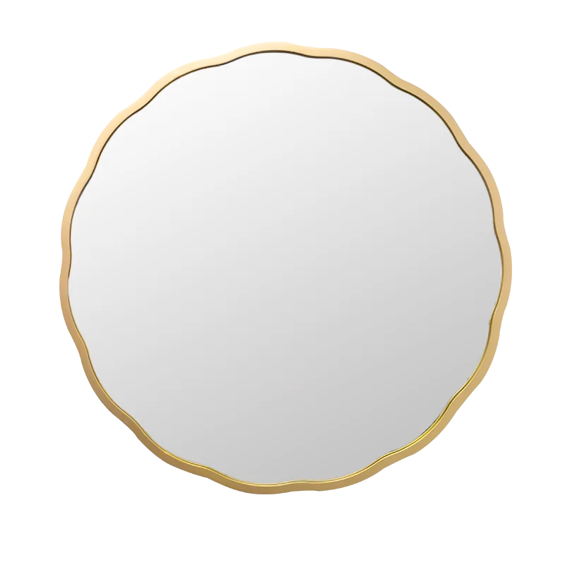 Bathroom mirror wall-mounted bedroom vanity, makeup mirror wall-mounted French