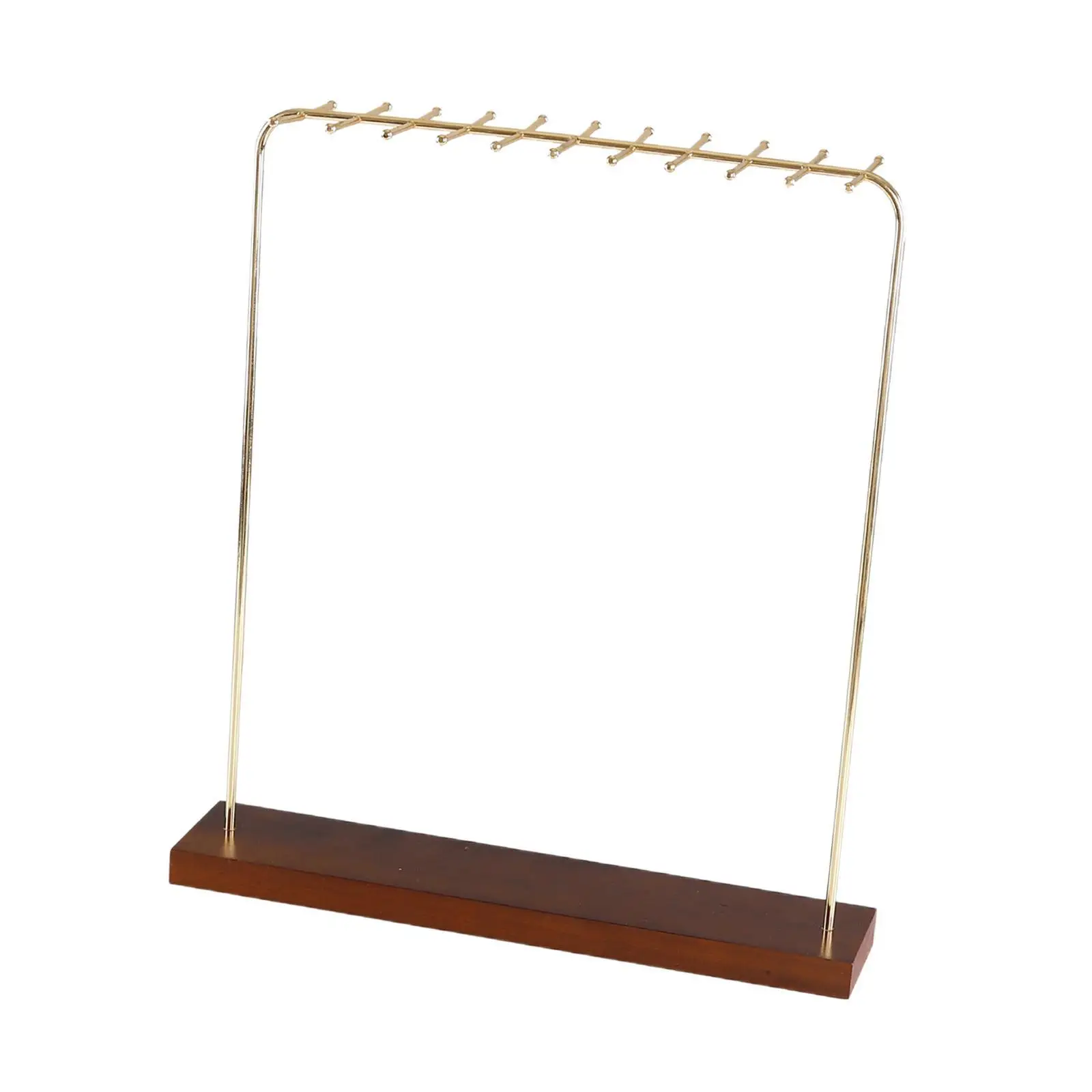 

Настольный органайзер для ювелирных изделий, подставка с крючками для ожерелья, подвесок