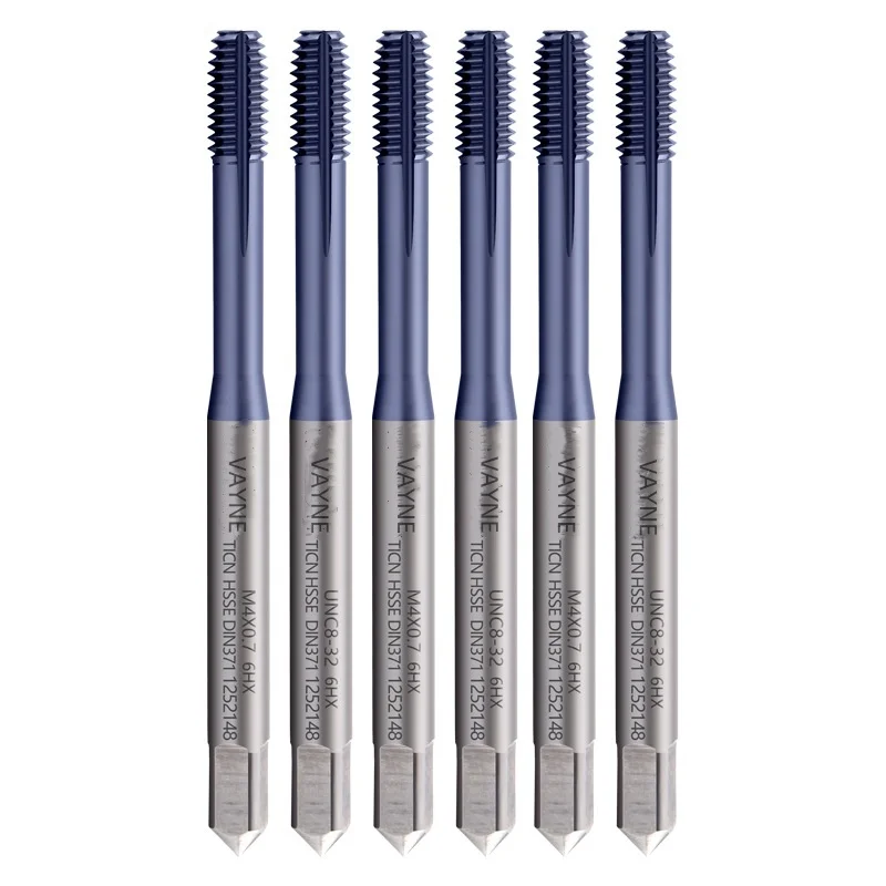 1PCS HSSE DIN Standard Forming Tap Metric Nanocoating M1M2M3M4M5M6M8M10M12 machine Thread  Roll Taps