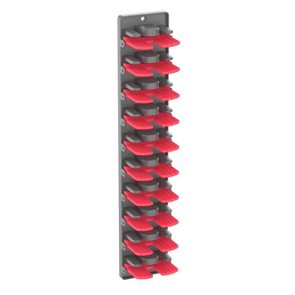 

Built-In Spring Clips Hat Display Rack Strong Adhesive Space Saving Baseball Caps Organizer Multi-layer Holds 10 Caps