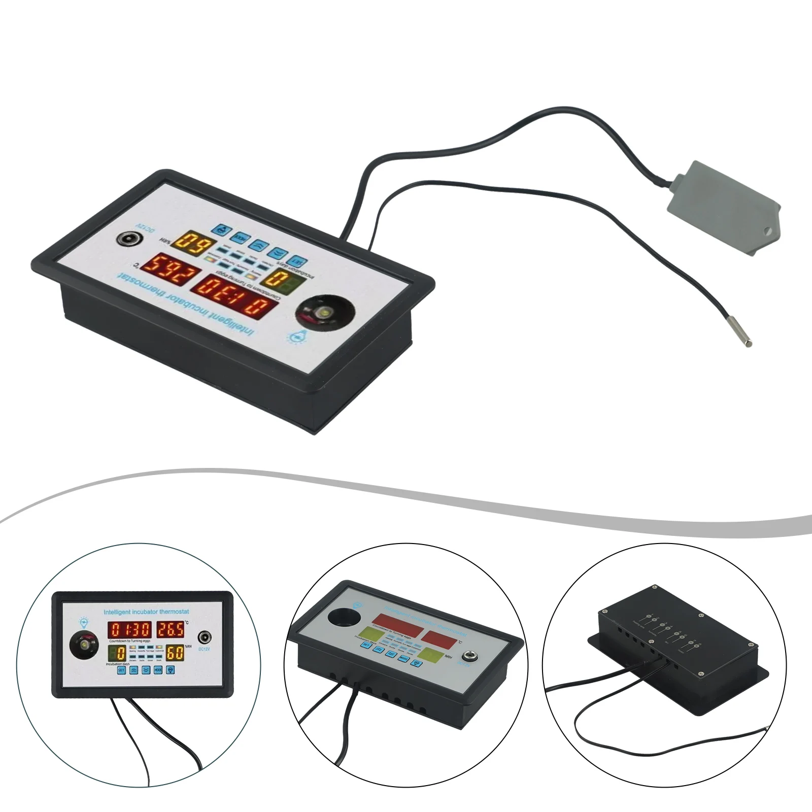 150x88mm Automatic Temperature Thermostat Egg Inspection Feature Incubator Rabbits Easy Monitoring Versatile Usage