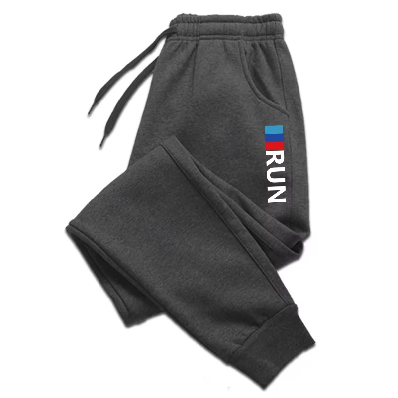 Spring Autumn New RUN Printed Sweatpants For Men High Grade Male Home Outdoor Casual Sports Jogger Pants Urban Fashion Trousers