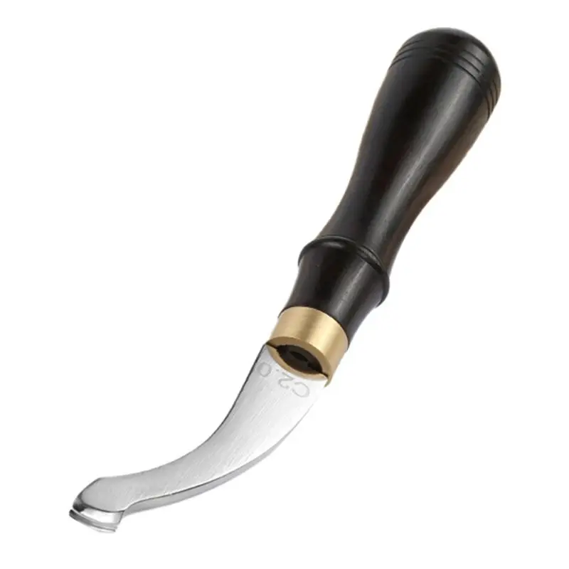 【Big Deal】Leather Edger Professional Leather Tools Leather Trimmer Cutter Leather Making Leather Craft Groove Edges Tool C2 Easy