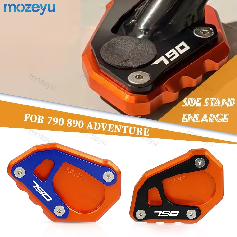 

For 790 890 Adventure Adv 790Adv 890Adv R 2019-24 2025 2026 790Adventure Motorcycle Kickstand Side Foot Stand Enlarge Extension