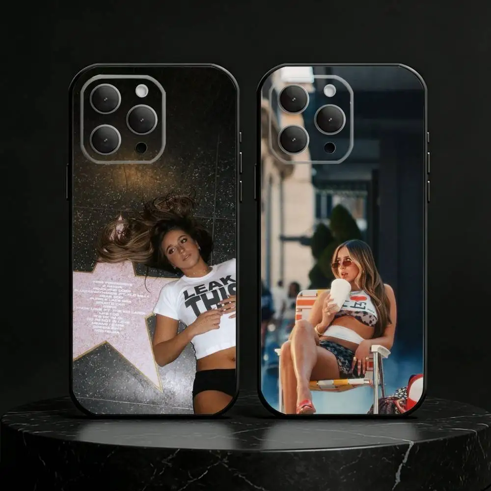 

T-Tate Singer M-McRae Phone Case Silicone black Soft For IPhone 17,16,15,14,13,12,11,SE,Plus Pro Max