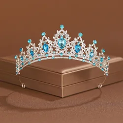 24 colors Bridal Headwear Full Of Sweet Atmosphere Baroque Gold-colour Ladies' Tiaras For Wedding Bride