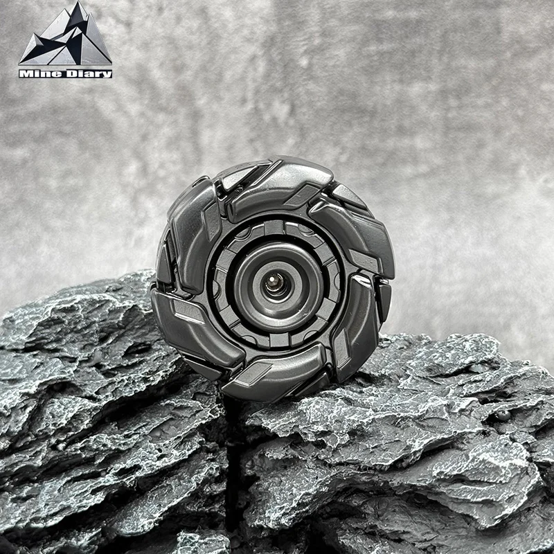 

EDC Fidget Slider Открытая броня Вращающийся гироскоп для снижения стресса СДВГ и инструмент для снятия тревоги Снижение стресса Триммер для кончиков пальцев