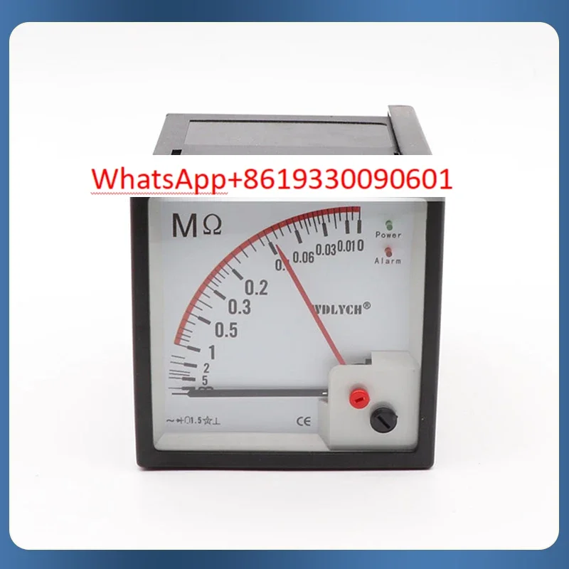 F96-BM Ω Insulation Meter Megohmmeter Right Angle Marine AC Power Grid Insulation Resistance Monitor