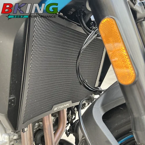 Para CFMOTO 675SR-R 675NK 675SR 675SS 675 SS NK SR 2024 2025 + cubierta de rejilla de radiador CNC para motocicleta accesorios protectores
