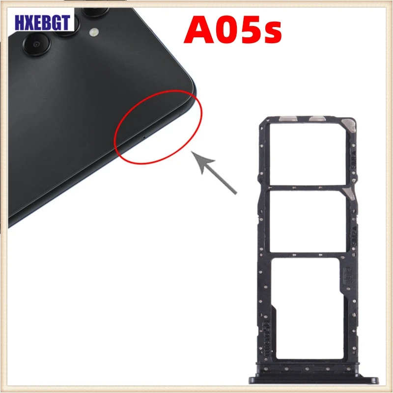 

Dual Sim Card Tray For Samsung Galaxy A05s sm-A057 Sim Holder Sim Card Slot Holder Smartphone Replacement Parts