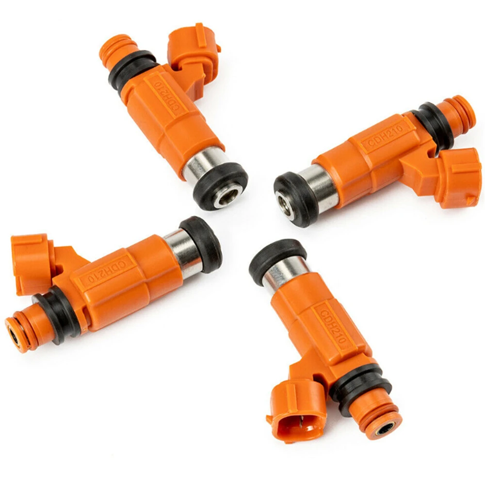 For Yamaha Outboard 115 HP 4 Pcs Marine Fuel Injectors INP771 CDH210 15710-65D00